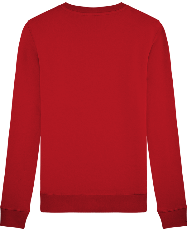 Sweat col rond unisex stanley stella rise dos Red