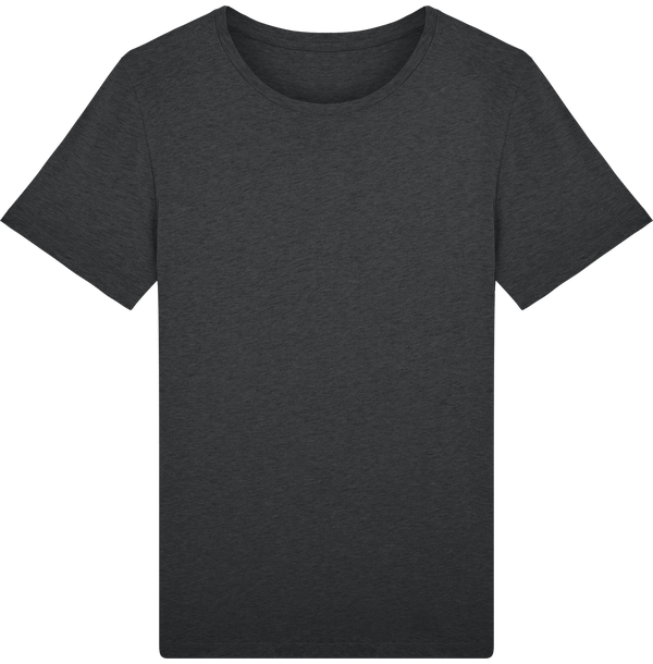Tee shirt unisexe avec fente laterale stanley live face Dark Heather Grey