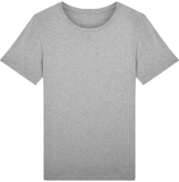 Tee shirt unisexe avec fente laterale stanley live face Heather Grey