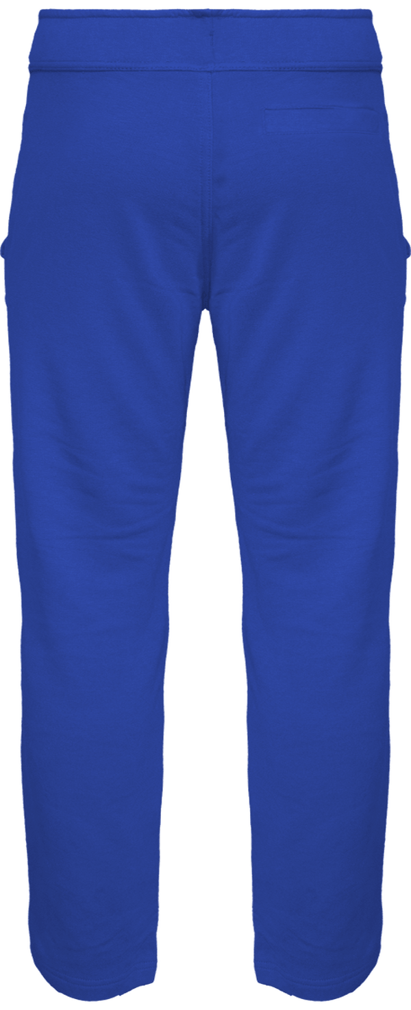 Pantalon french terry dos Light Royal Blue