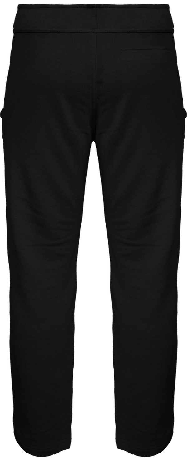 Pantalon french terry dos Black