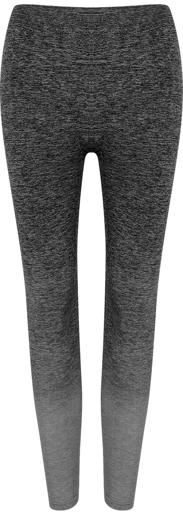 Legging degrade femme sans couture face Dark Grey / Light Grey Marl