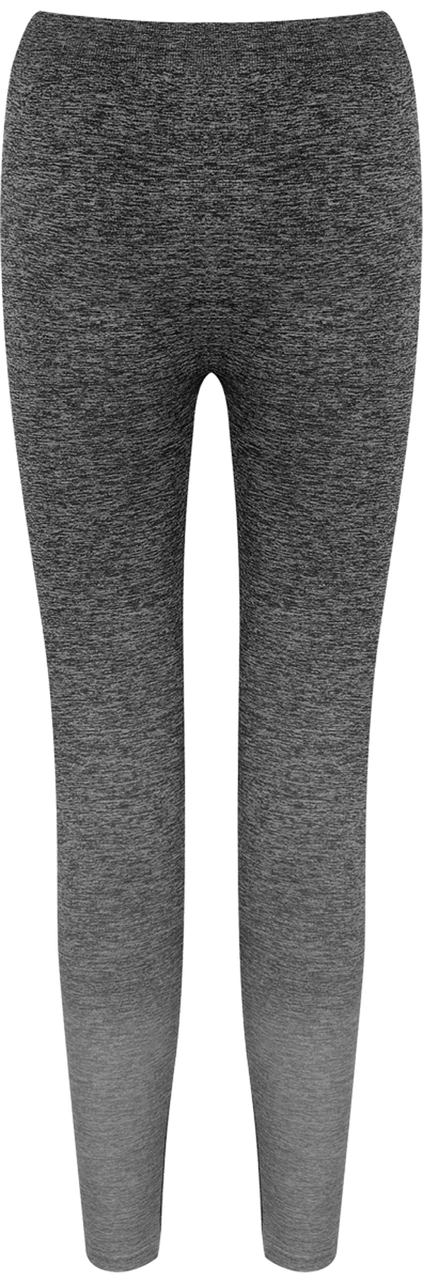 Legging degrade femme sans couture dos Dark Grey / Light Grey Marl