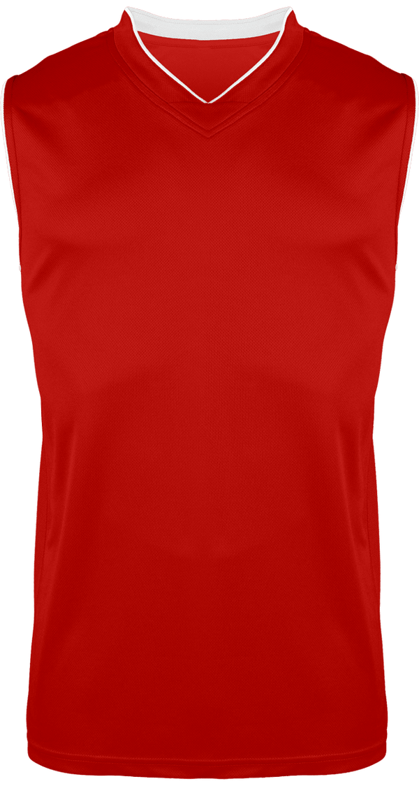 Herren Basketballtrikot Zur Personalisierung Sporty Red