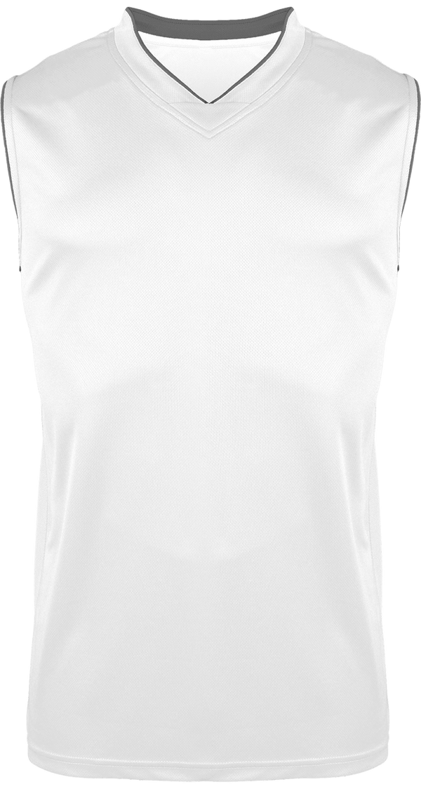 Maillot De Basketball Homme À Personnaliser White