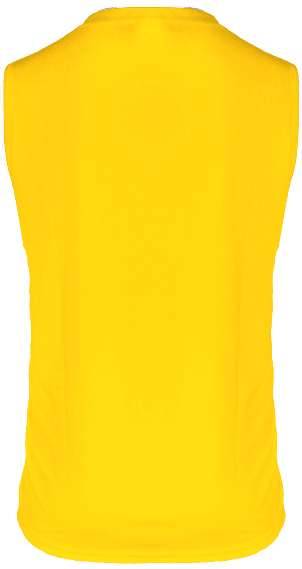 Maillot de basket homme dos Sporty Yellow