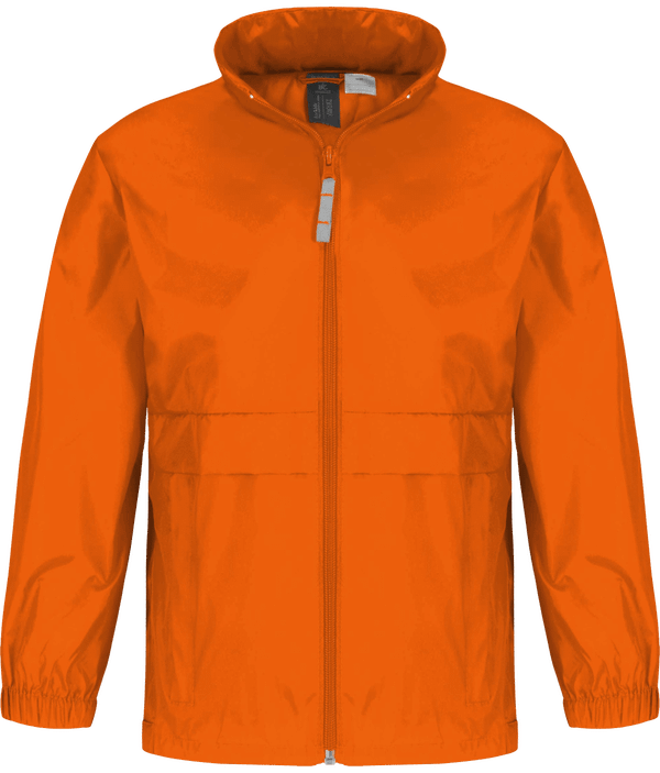 Coupe vent enfant sirocco face Orange