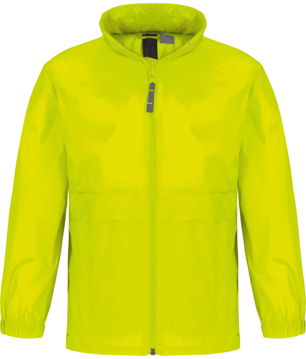 Coupe vent enfant sirocco face Ultra Yellow