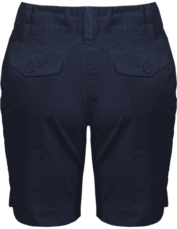 Bermuda femme dos Washed Navy