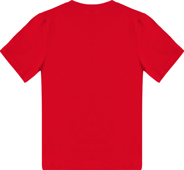 Tee shirt enfant manches courtes 180gr dos Red