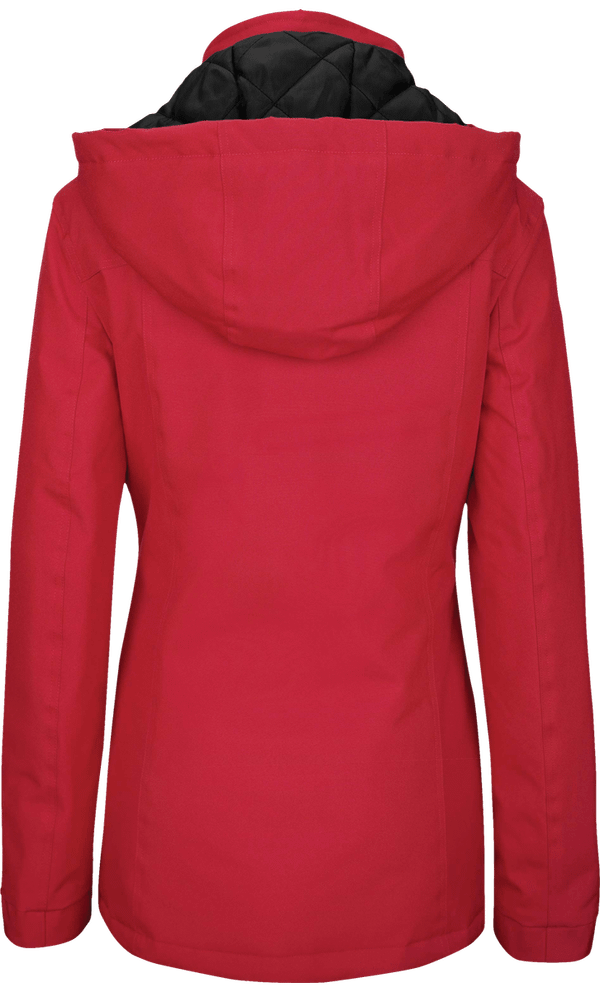 Parka femme dos Red