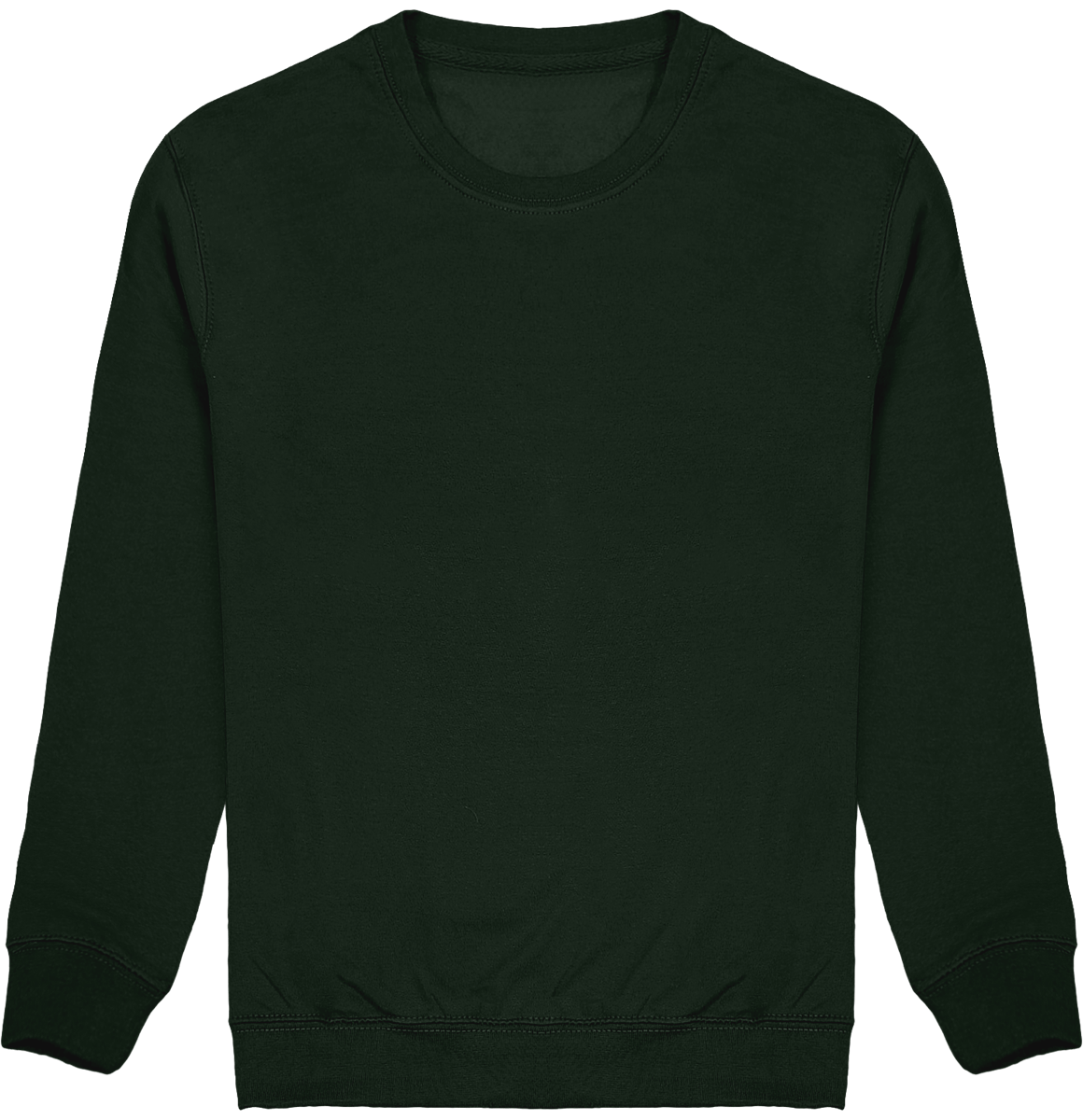 Round Neck Sweatshirt For Kids Forest Green