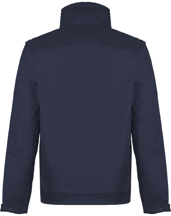 Blouson a manches amovible score dos Navy / Grey