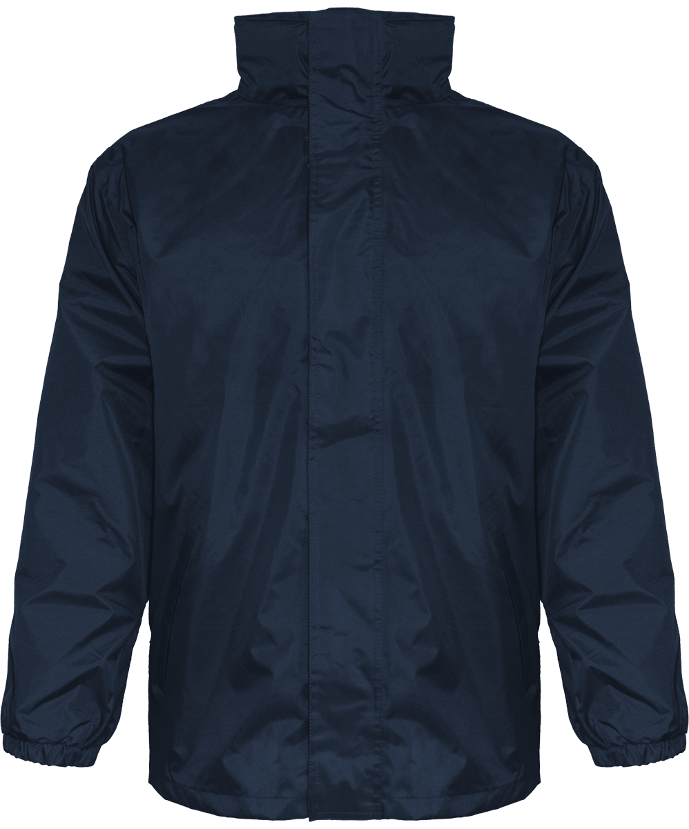 Parka 3 En 1 | Bodywarmer Intégré | Broderie Et Flex  Navy