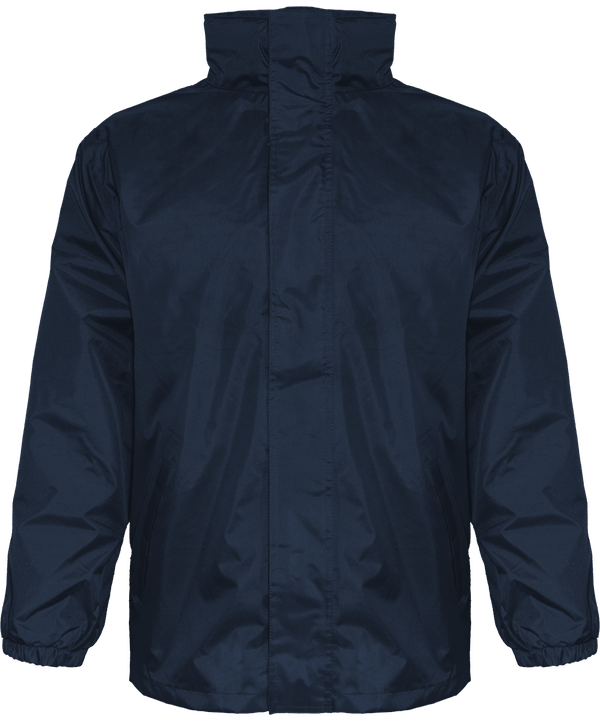 Parka 3 En 1 | Bodywarmer Intégré | Broderie Et Flex  Navy