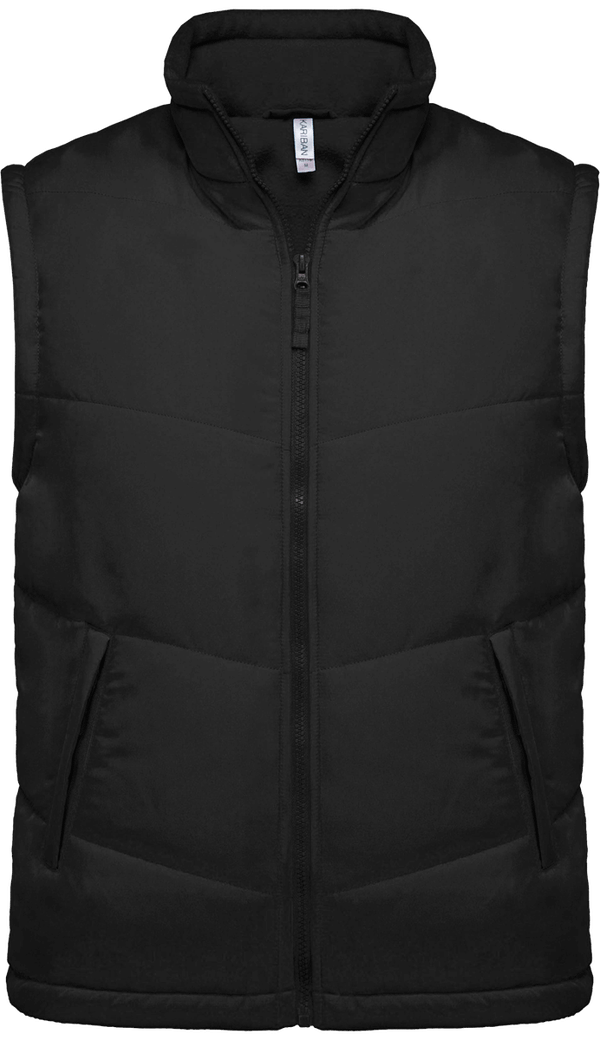 Bodywarmer double polaire face Black