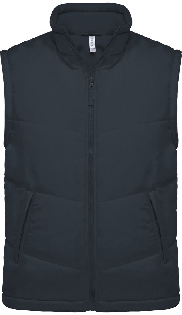 Bodywarmer Doublé Polaire | 100% Polyester | Personnalisable En Broderie Dark Grey