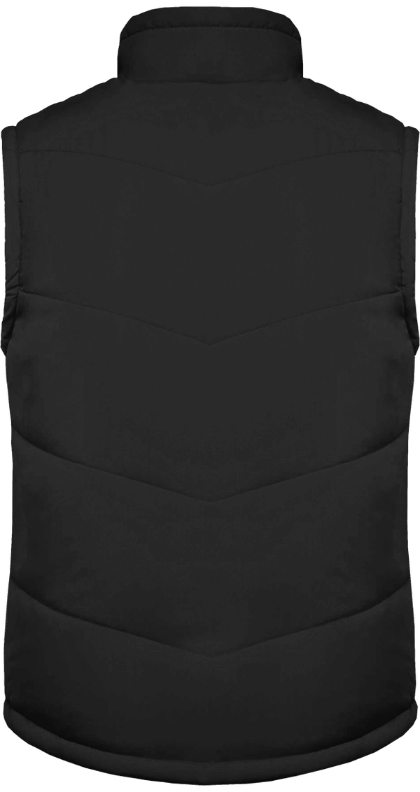 Bodywarmer double polaire dos Black