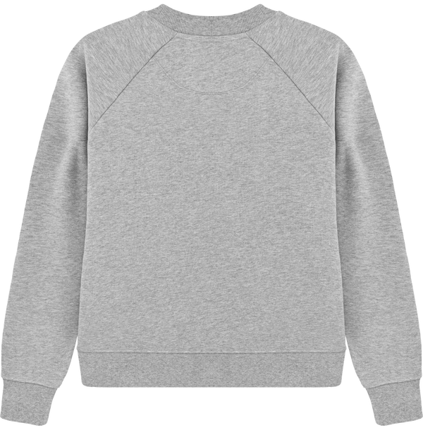 Sweat shirt col montant femme stella believes dos Heather Grey