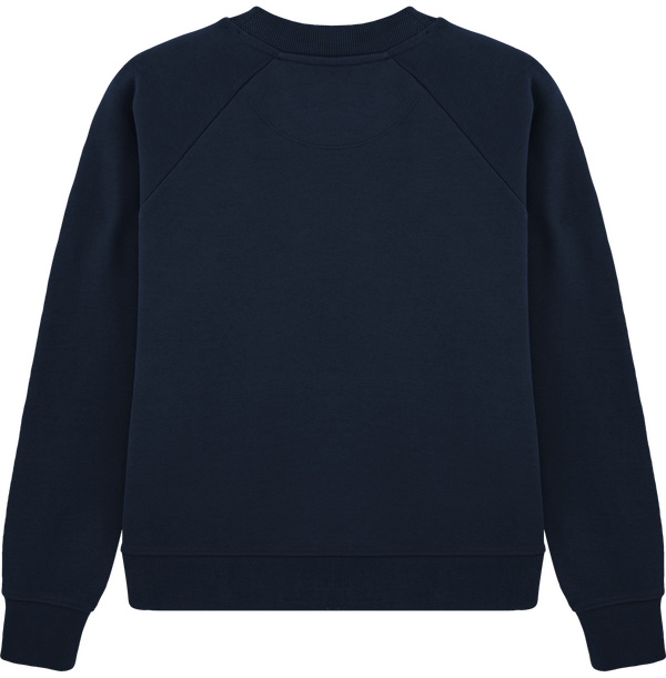 Sweat shirt col montant femme stella believes dos French Navy