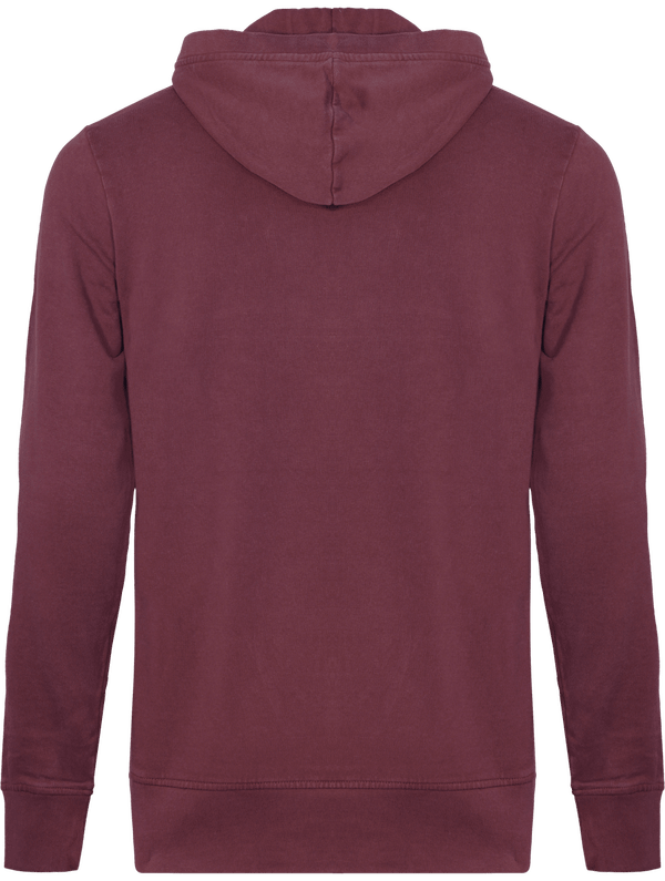Sweat a capuche vintage french terry dos Vintage Marsala