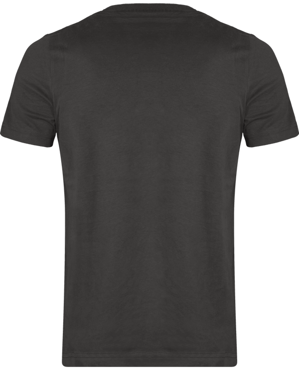 Tee shirt vintage manches courtes homme dos Vintage Charcoal