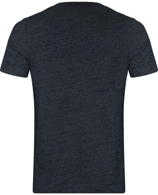 Tee shirt vintage manches courtes homme dos Night Blue Heather