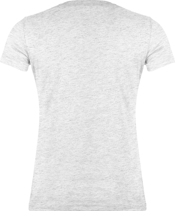 Tee shirt vintage manches courtes femme dos Ash Heather