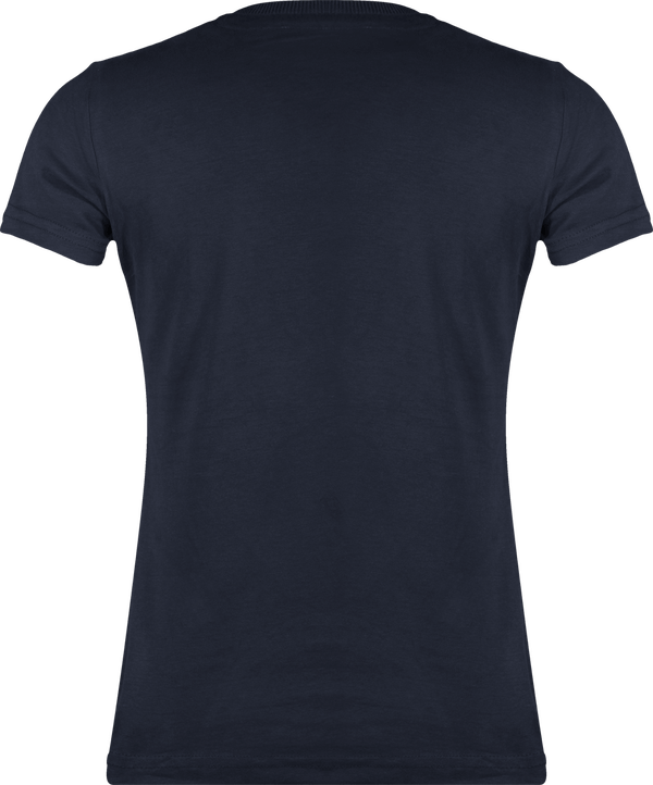 Tee shirt vintage manches courtes femme dos Vintage Navy
