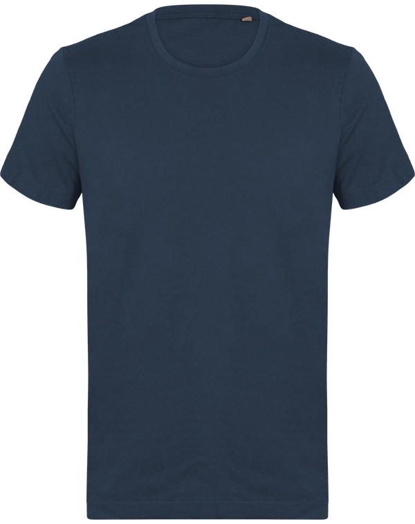 T-Shirt Délavé Vintage Homme | 100% Coton | Brodé Et Imprimé Vintage Denim