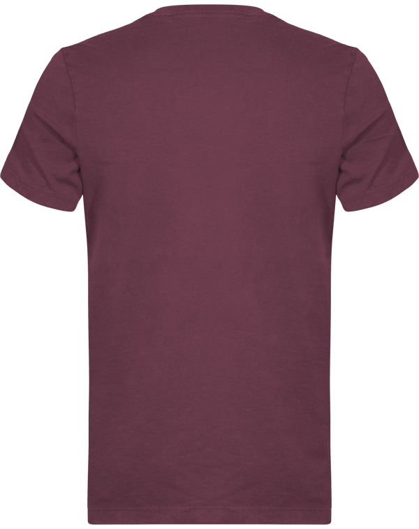Tee shirt vintage delave hommes dos Vintage Marsala