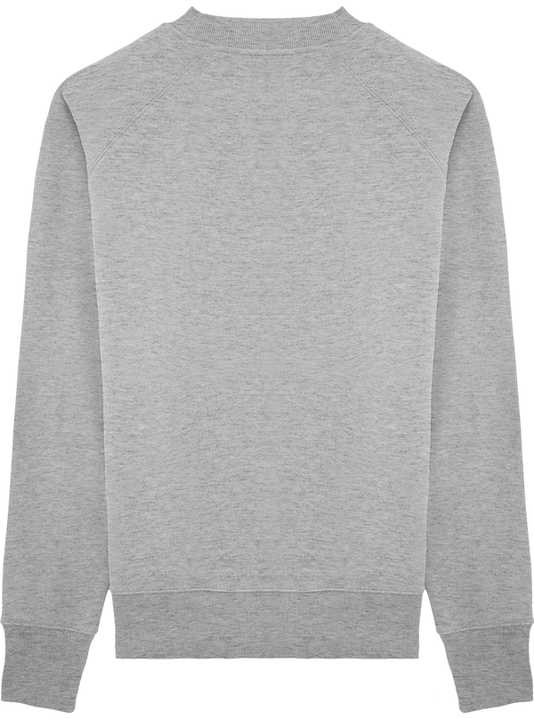 Sweat ample col rond stanley trusts dos Heather Grey