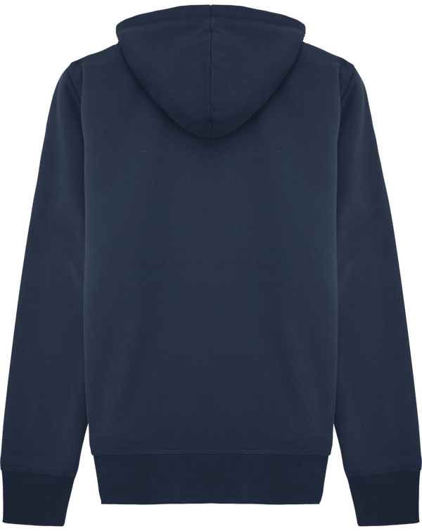 Sweat a capuche tours sherpa dos Navy