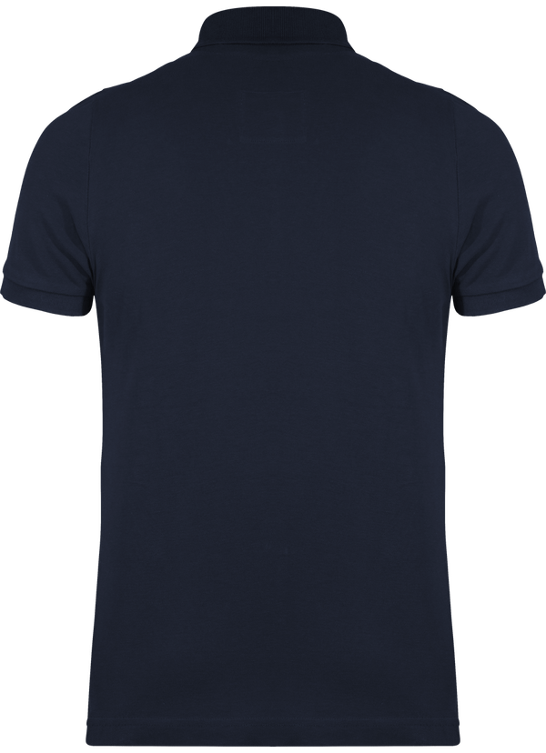 Polo vintage manches courtes homme dos Vintage Navy