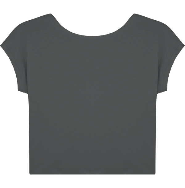 Tee shirt court femme stella flies dos Anthracite