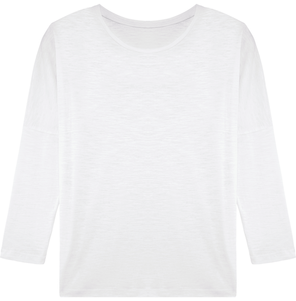 T-Shirt Femme Manches 3/4 | Fil Flammé 100% Coton Bio