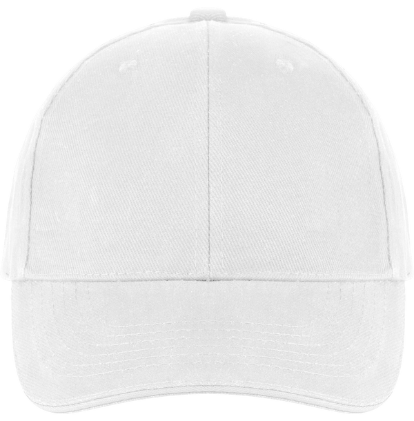 Casquette 6 Panneaux Bicolore À Personnaliser Sur Tunetoo : White