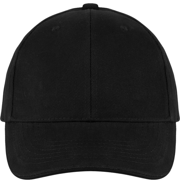 Casquette 6 Panneaux Bicolore À Personnaliser Sur Tunetoo : Black