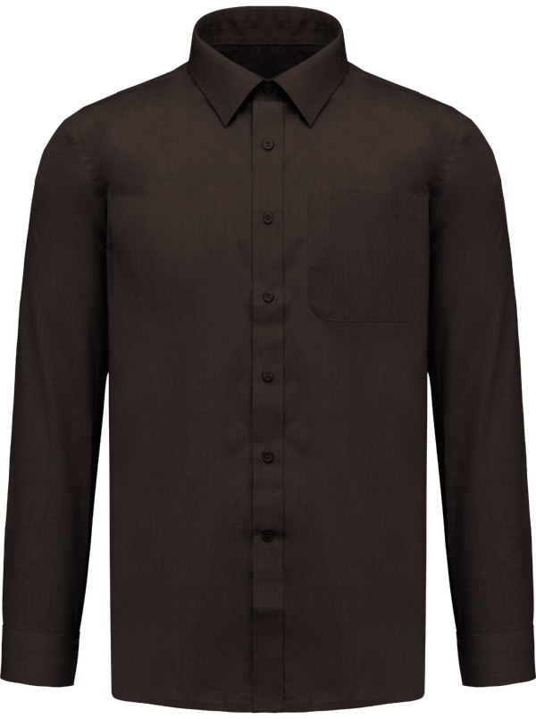 Discover Our Customizable Long Sleeve Shirt: Brown