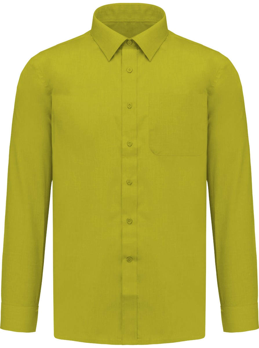 Discover Our Personalised Long Sleeve Shirt : Burnt Lime