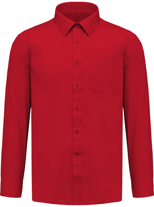 Descubre Nuestra Camisa De Mangas Largas Personalizable Classic Red