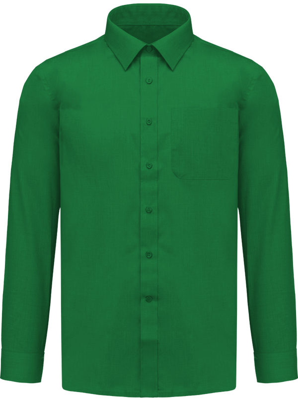 Discover Our Customizable Long Sleeve Shirt: Kelly Green