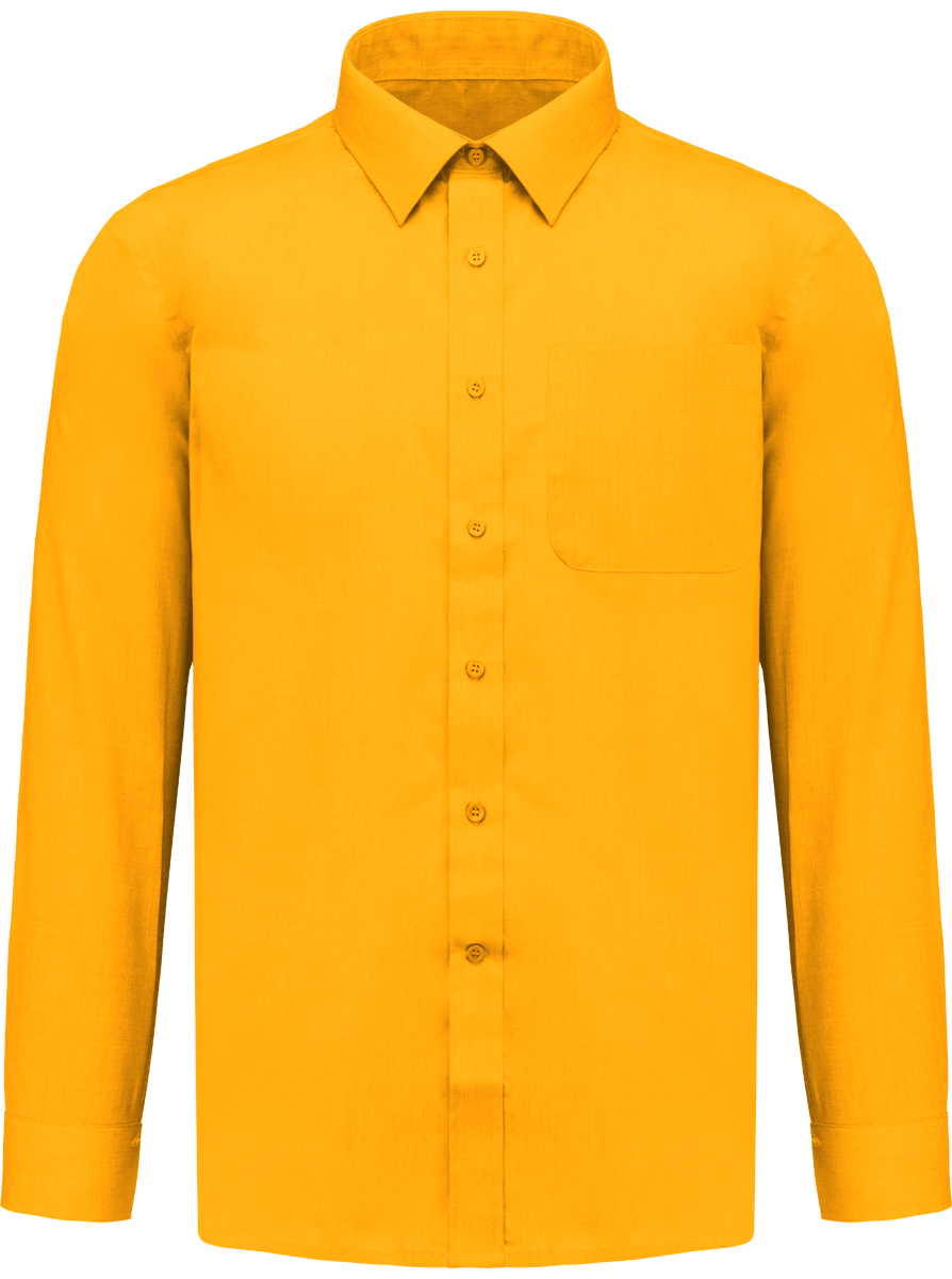 Discover Our Customizable Long Sleeve Shirt: Yellow