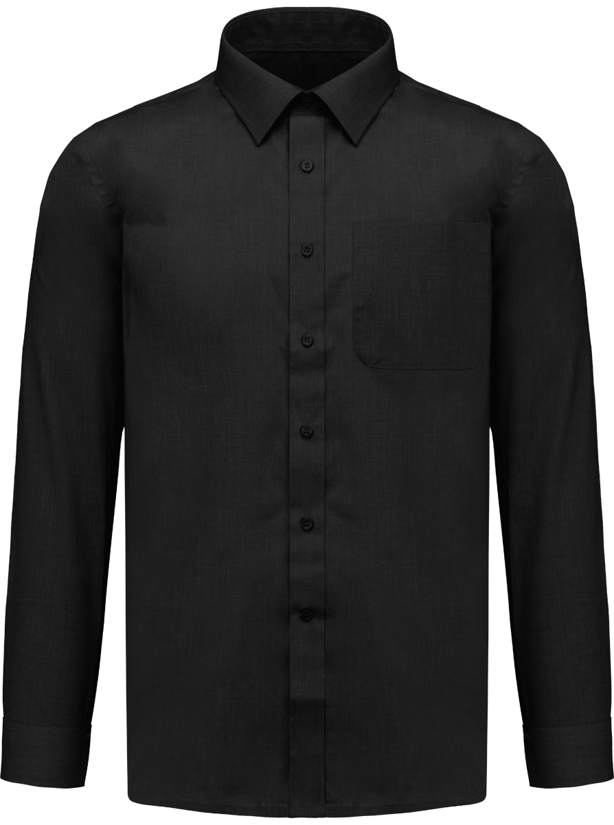 Discover Our Personalised Long Sleeve Shirt : Black