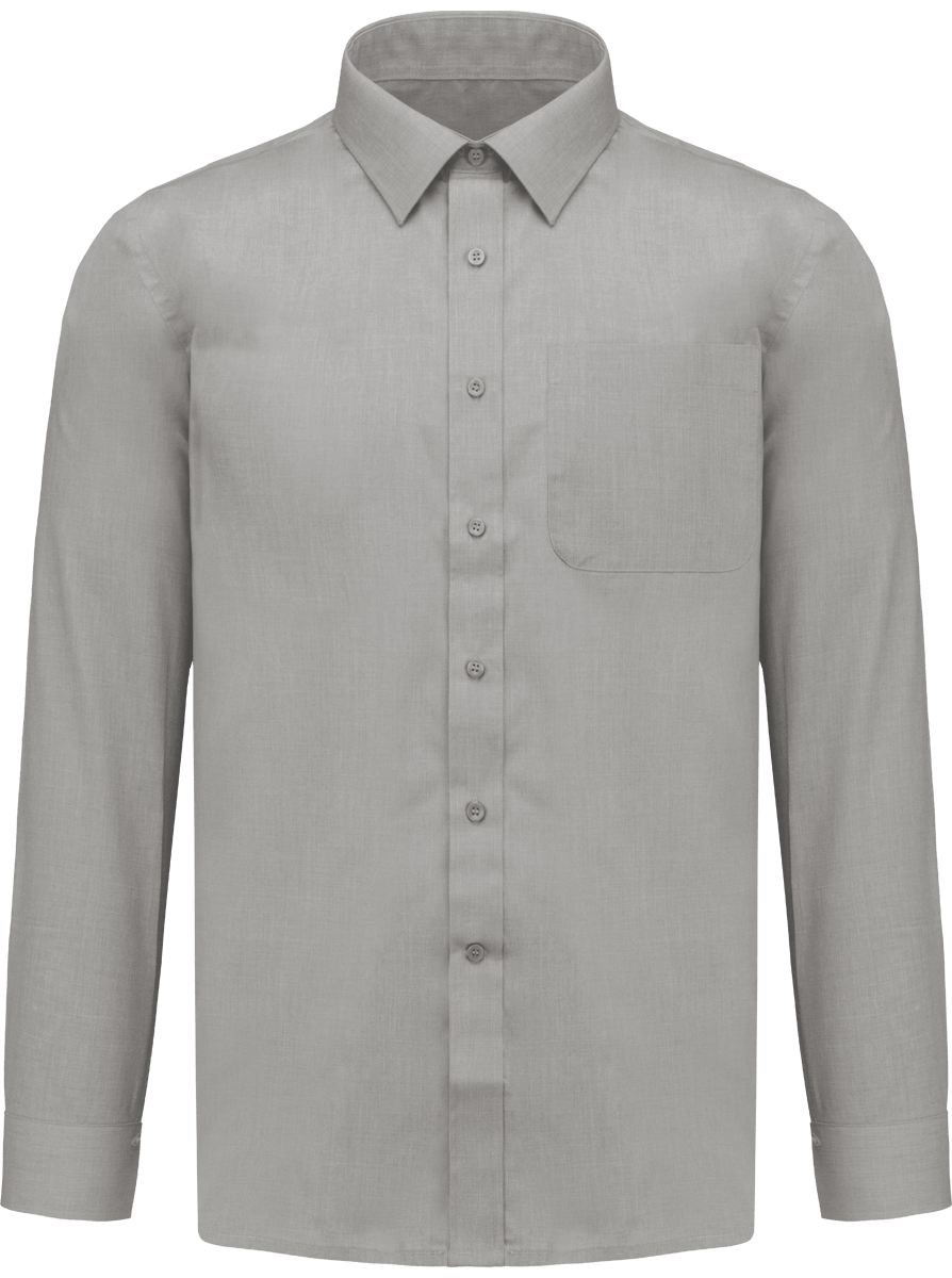 Discover Our Personalised Long Sleeve Shirt : Silver