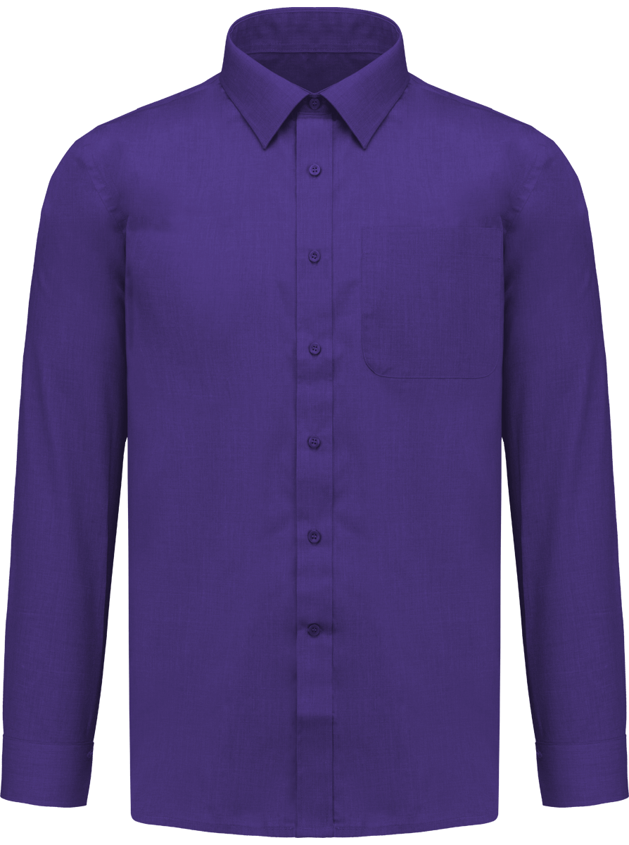 Découvrez Notre Chemise Manches Longues Personnalisable : Purple