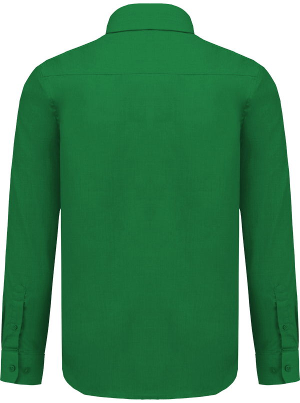 Chemise manches longues homme dos Kelly Green