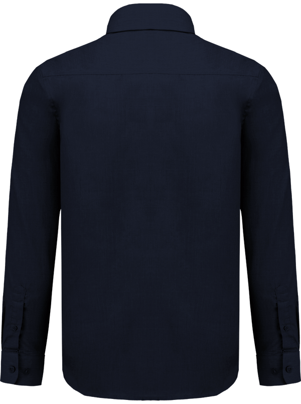 Chemise manches longues homme dos Navy