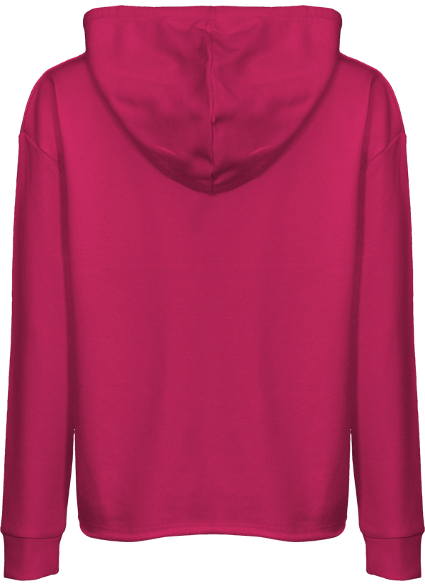 Sweat shirt a capuche femme loose fit stella reduces dos Crystal Stone