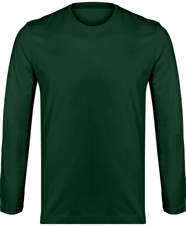 T-Shirt Manches Longues Col Rond Homme 180Gr Forest Green